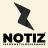 Notiz informationsskärmar logotyp