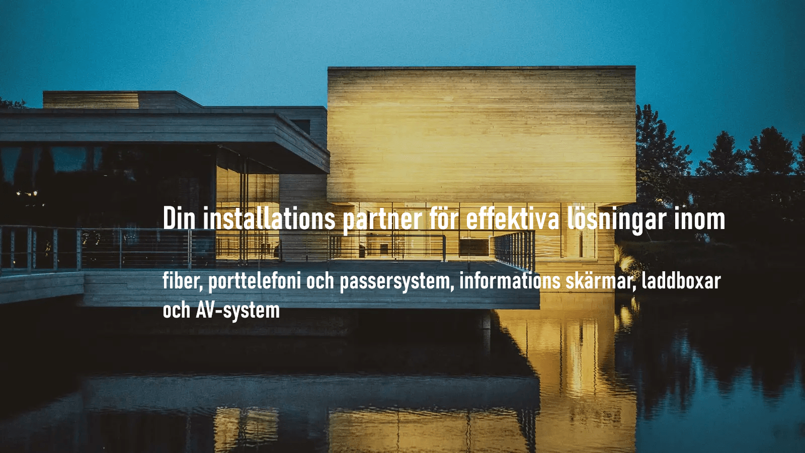 AT installation AB banner