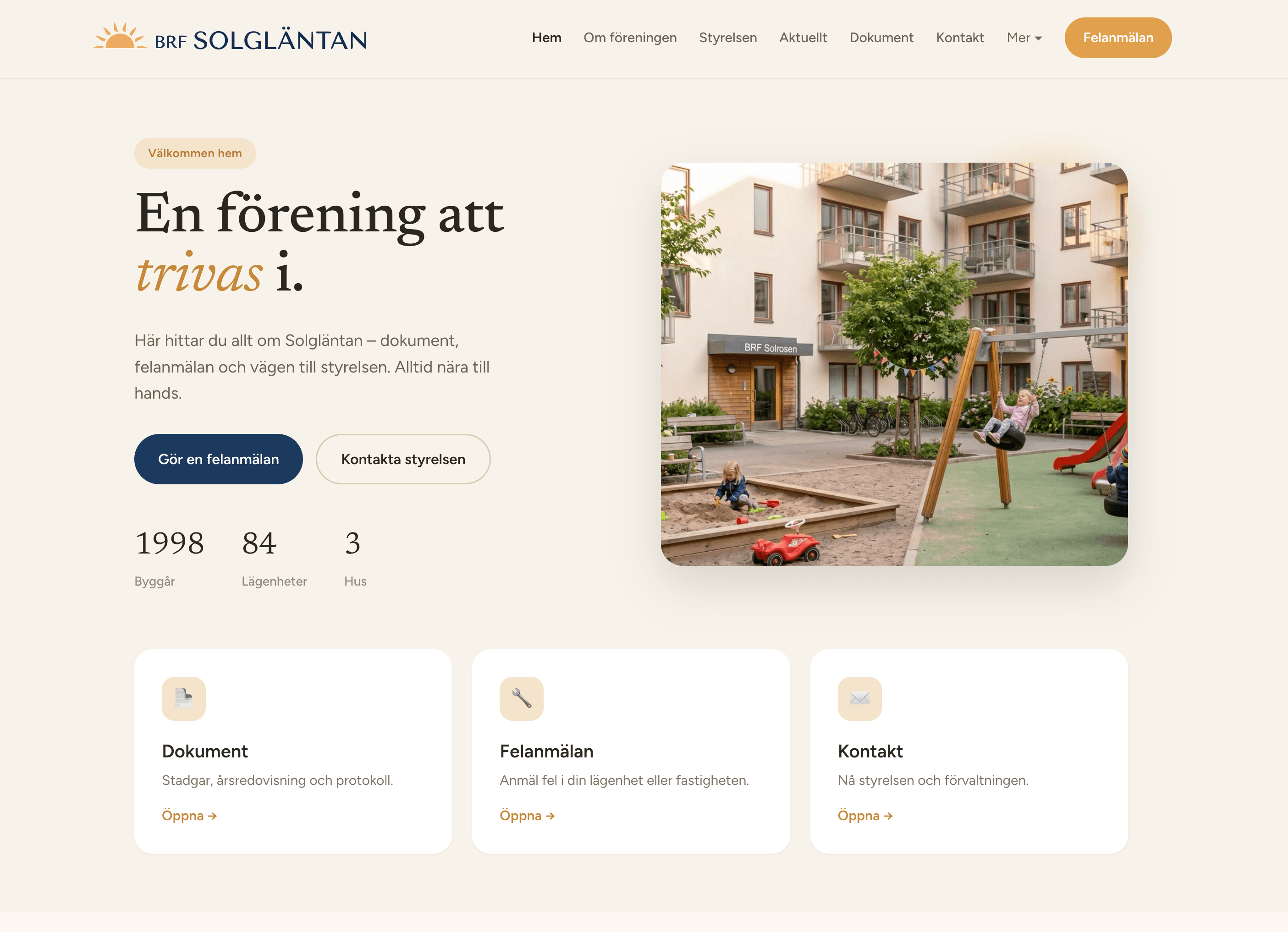 Så skaffar ni en snygg och smidig hemsida till er BRF
